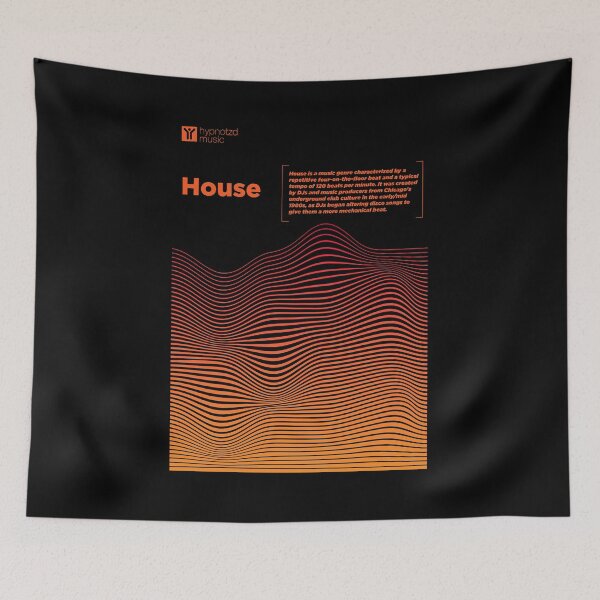 Item preview, House Music definition tech art for Djs and Electronic Music fans. designed and sold by paulo silveira.