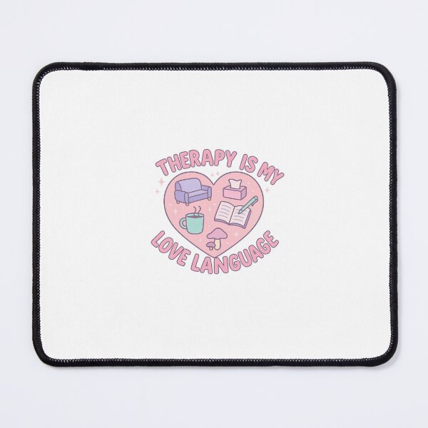 Item preview, Therapy Is My Love Language designed and sold by ResinandRelics.