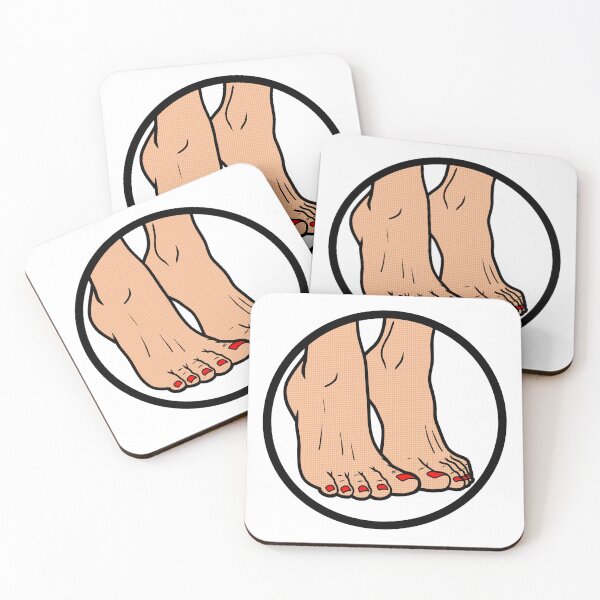 Item preview, Feet Badge designed and sold by SolefulStickers.