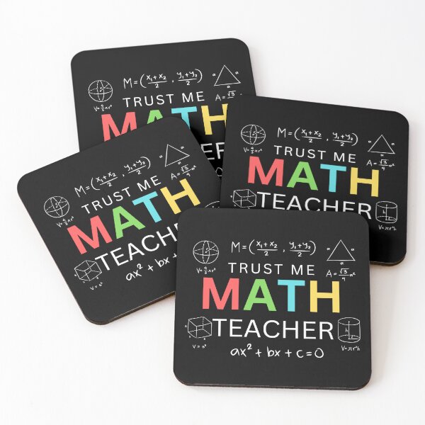 Item preview, Trust Me I’m a Math Teacher – Funny Math Teacher Quote designed and sold by the science zoo.