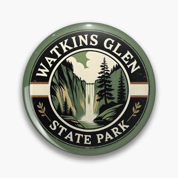 Item preview, Watkins Glen State Park - New York State  designed and sold by GoodOldVintage.