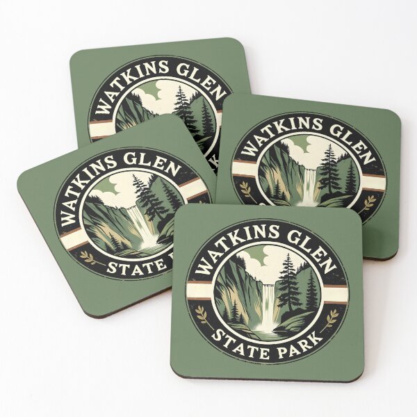 Item preview, Watkins Glen State Park - New York State  designed and sold by GoodOldVintage.