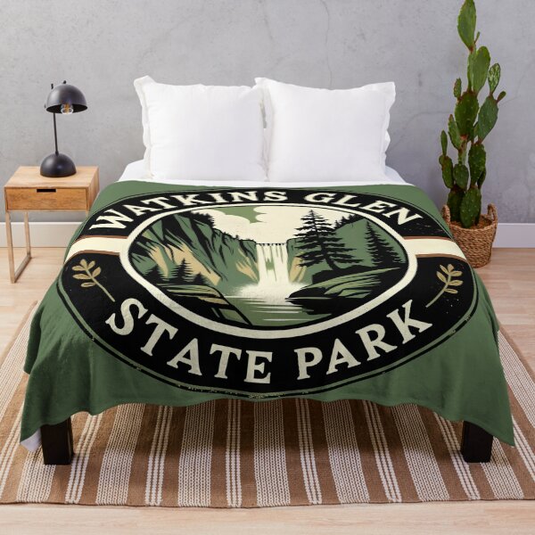 Item preview, Watkins Glen State Park - New York State  designed and sold by GoodOldVintage.