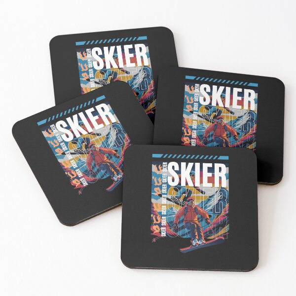 Item preview, Skier Graphic Design (V1.0) designed and sold by AVLVision.