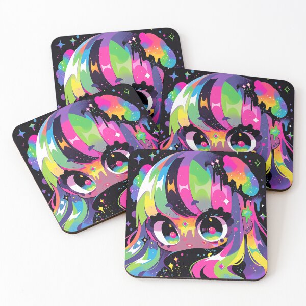 Artikelvorschau, Neon Anime Mädchen Bubblegoth Ästhetik entworfen und verkauft von bubblegoth.