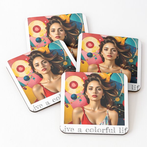 Item preview, Live a colorful life designed and sold by SanchillShop.