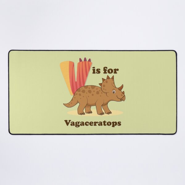 Item preview, Cute Vagaceratops Dinosaur Alphabet Poster | Kids Room Nursery Decor designed and sold by FilizDesigner.