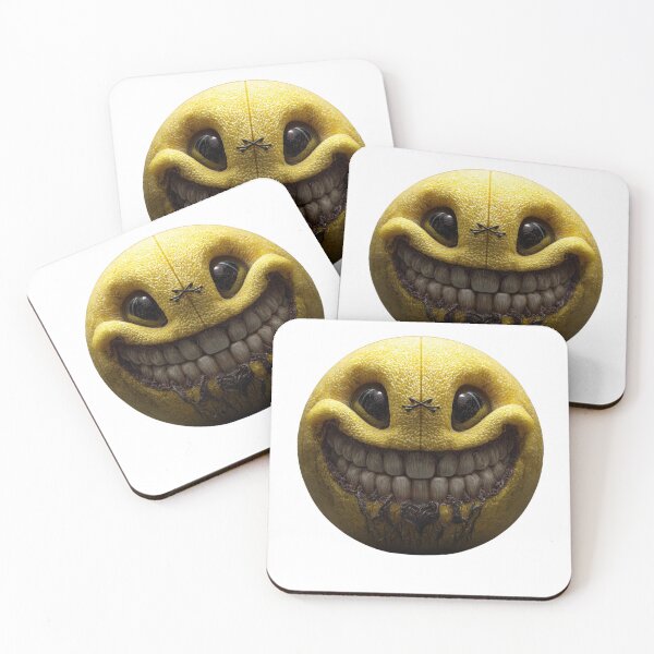 Item preview, Evil Smiley Face – Mischievous Grin with Dark Vibes designed and sold by PinkBossStudio.