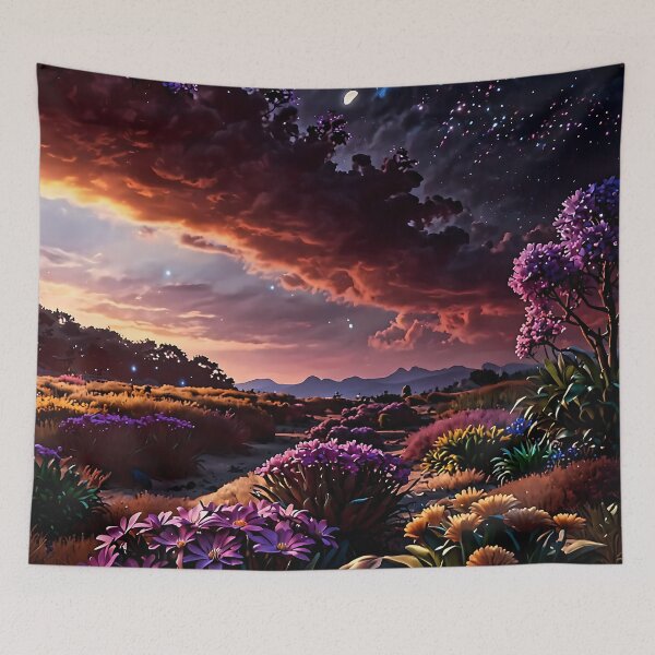 Item preview, The Path of Evening Blossoms designed and sold by PixelParadies.