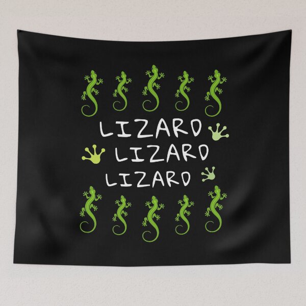 Item preview, Lizard Lizard Lizard meme Funny Black designed and sold by Okada's t-shirts & accessories.