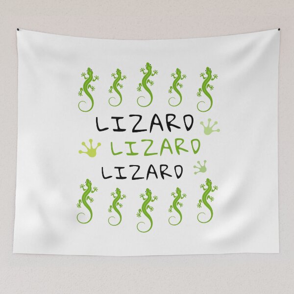 Item preview, Lizard Lizard Lizard meme Funny White designed and sold by Okada's t-shirts & accessories.