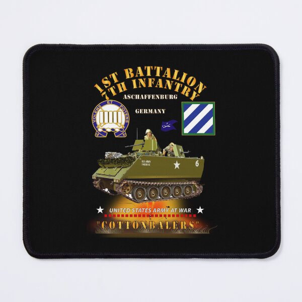 Item preview, Army - 1st Bn 7th Infantry - Aschaffenburg FRG - M113 APC  - CottonBalers X 300 designed and sold by Military Insignia Products.