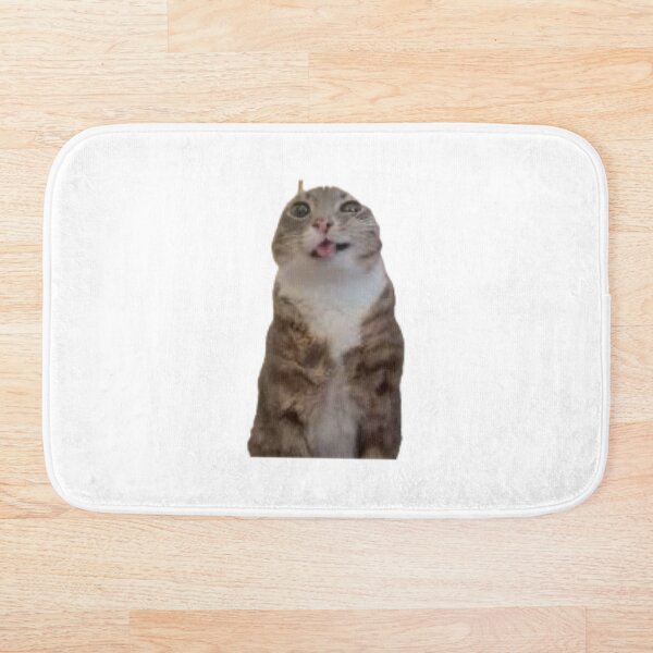 Item preview, Meme del gato Rigby designed and sold by tea-rex23.