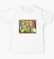 Camiseta para niños cuatro enlaces