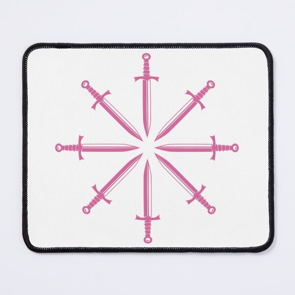 Item preview, wheel of swords designed and sold by Q Christina Byrnes Wampler Author.