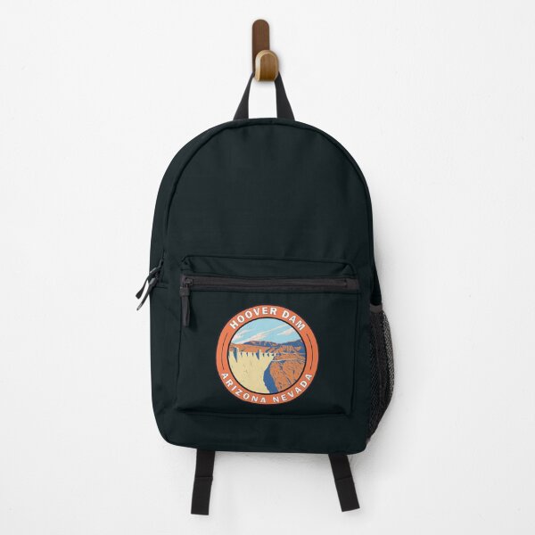 Item preview, Hoover Dam Arizona Nevada Travel Art Badge designed and sold by KrisSidDesigns.
