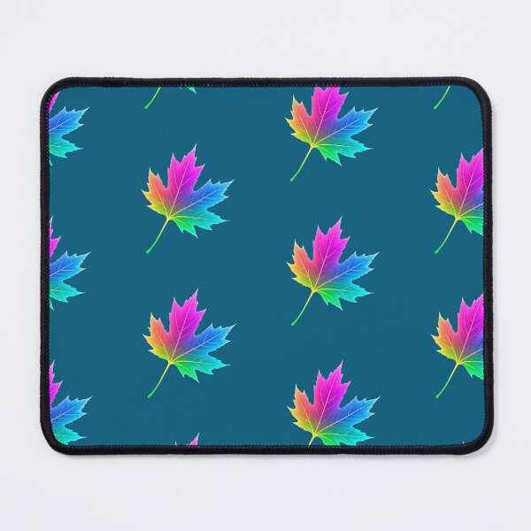 Item preview, Vibrant Rainbow Leaf – Colorful Nature Art designed and sold by Purti123.