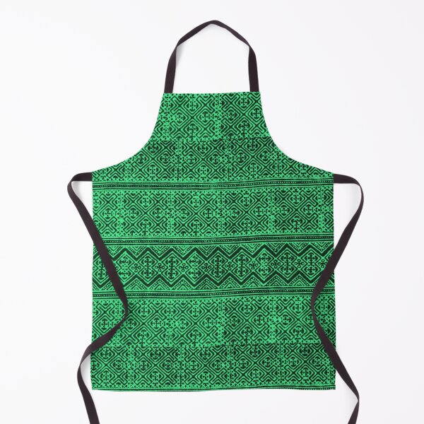 Item preview, Green Tribal Pattern – Ethnic Boho Geometric Design designed and sold by PimTribe.