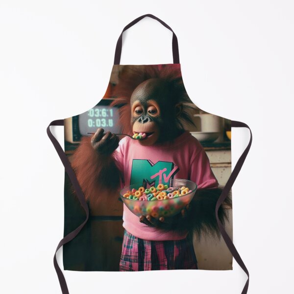 Item preview, “Ape-tite for Disruption: Spoonfed Shenanigans!” designed and sold by Print Fiction.