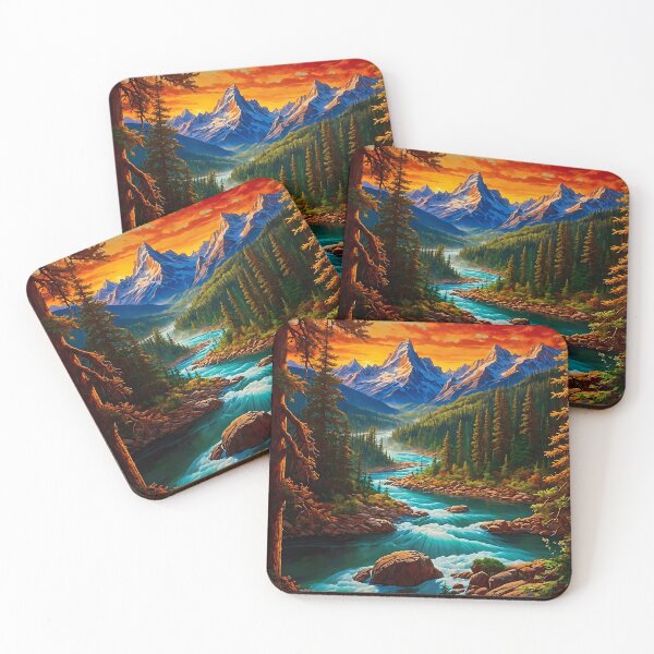 Item preview, The valley of the roaring river designed and sold by PixelParadies.