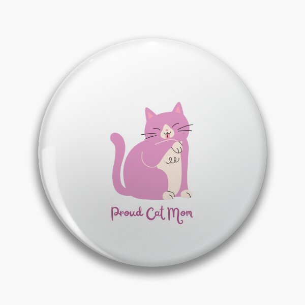 Item preview, Proud Cat Mom T-Shirt | Cute Gift for Cat Lovers & Pet Owners designed and sold by Siti Hoiriyah.