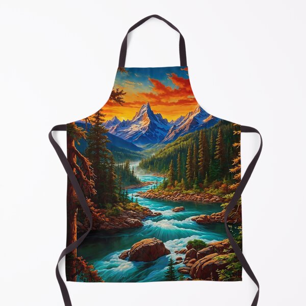 Item preview, The valley of the roaring river designed and sold by PixelParadies.