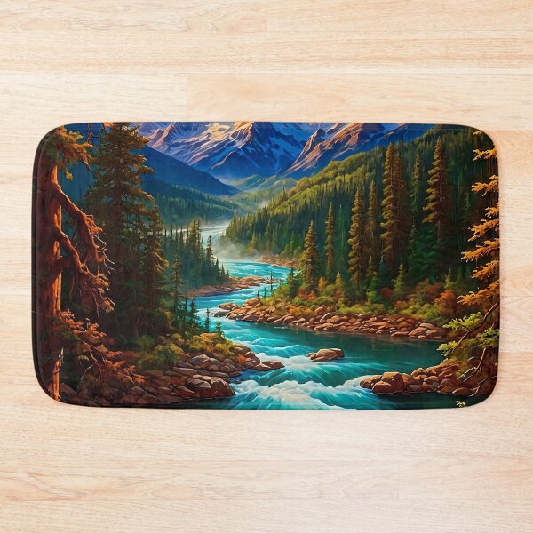 Item preview, The valley of the roaring river designed and sold by PixelParadies.