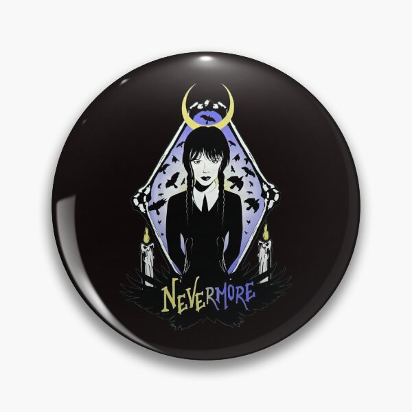 Artikelvorschau, Wednesday Addams – Nimmermehr entworfen und verkauft von thadghtbad.