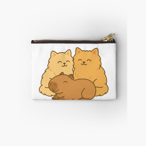 Item preview, Cute cats with capybara designed and sold by PurrrfectCats.