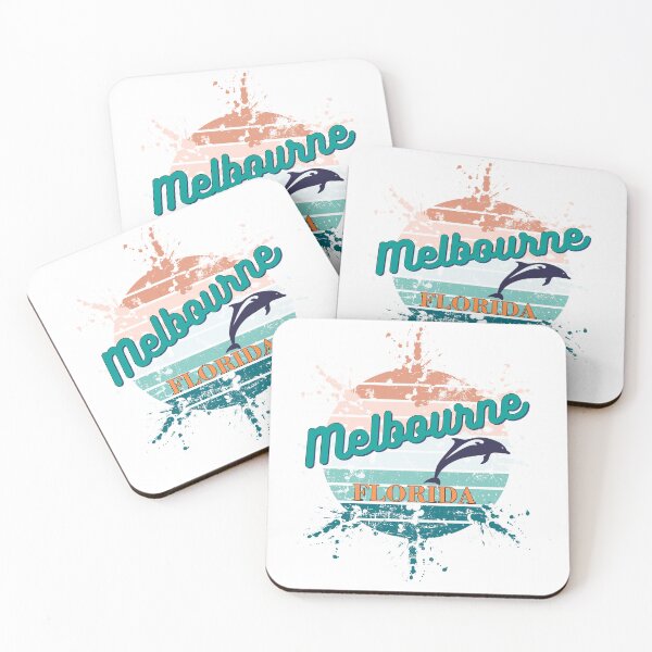 Item preview, Melbourne Florida Retro Vintage Exploding Sunset designed and sold by adriana-holmes.