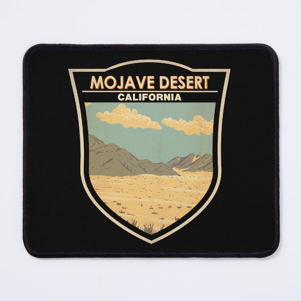 Item preview, Mojave Desert Travel Art Badge designed and sold by KrisSidDesigns.