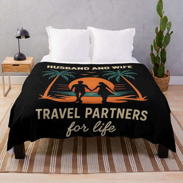 Item preview, Husband and Wife Travel Partners for Life - Vintage Vacation designed and sold by VinsendDraconi.