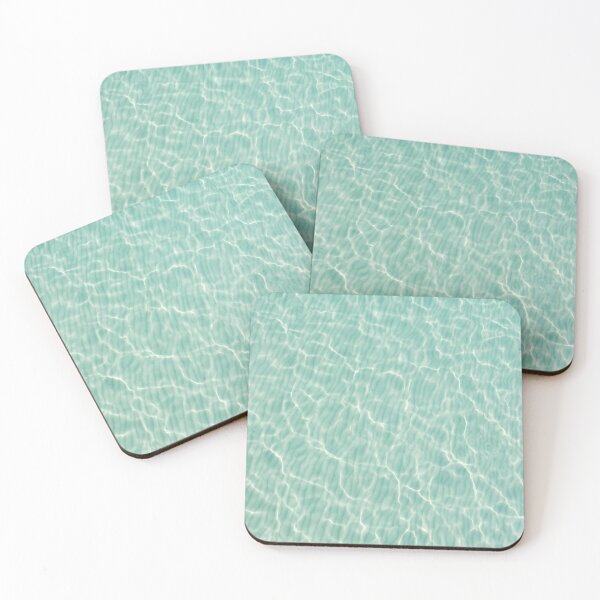 Item preview, Tropical Water Abstract Pattern 30a Gulf Coast Florida designed and sold by Wall Love.
