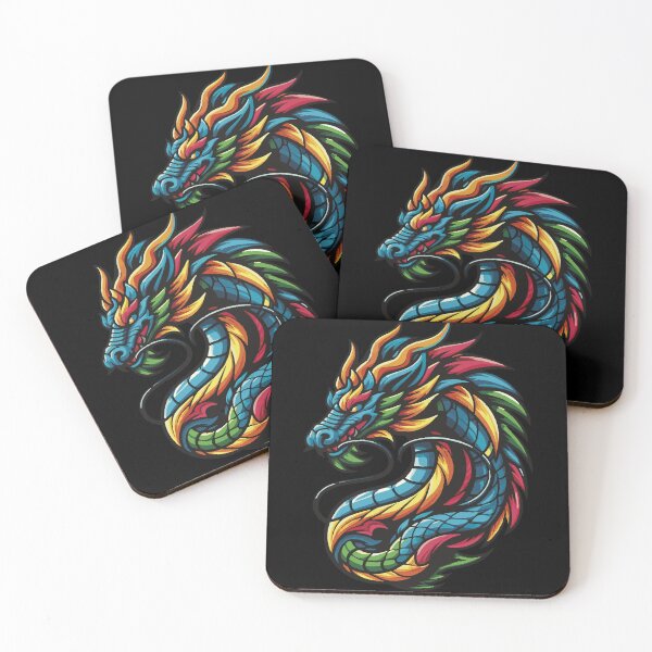 Item preview, Colorful Chinese Dragon designed and sold by Karma Design.