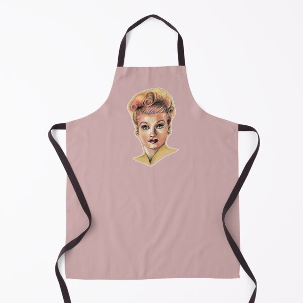 Item preview, Lucille Lucy Classic Beauty Colored Pencil Illustration designed and sold by adriana-holmes.