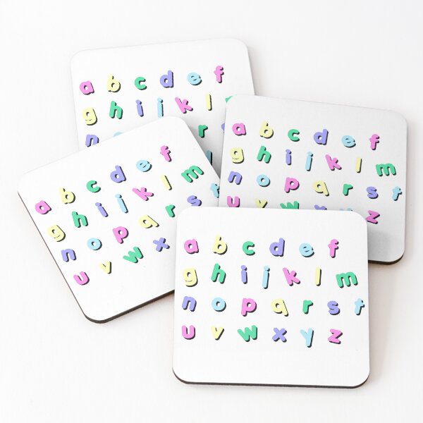 Item preview, Colorful Letters Alphabet sticker pack designed and sold by Kayleysells.