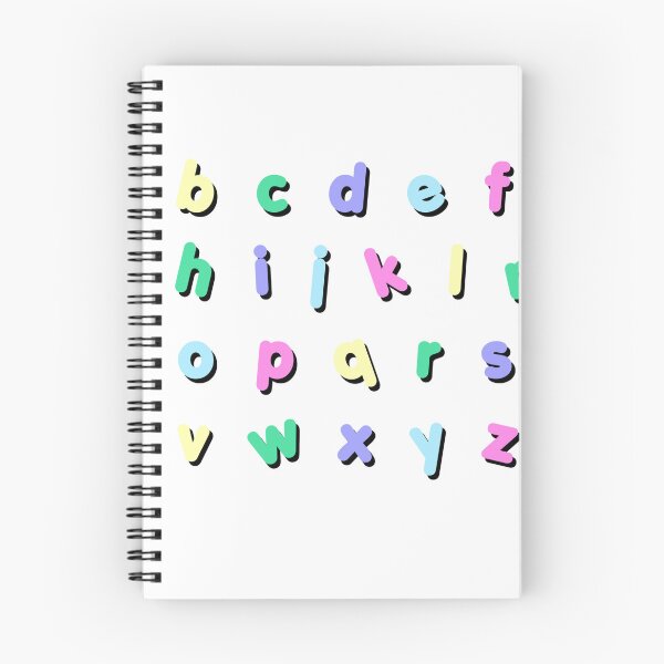 Item preview, Colorful Letters Alphabet sticker pack designed and sold by Kayleysells.