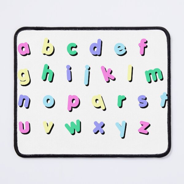 Item preview, Colorful Letters Alphabet sticker pack designed and sold by Kayleysells.