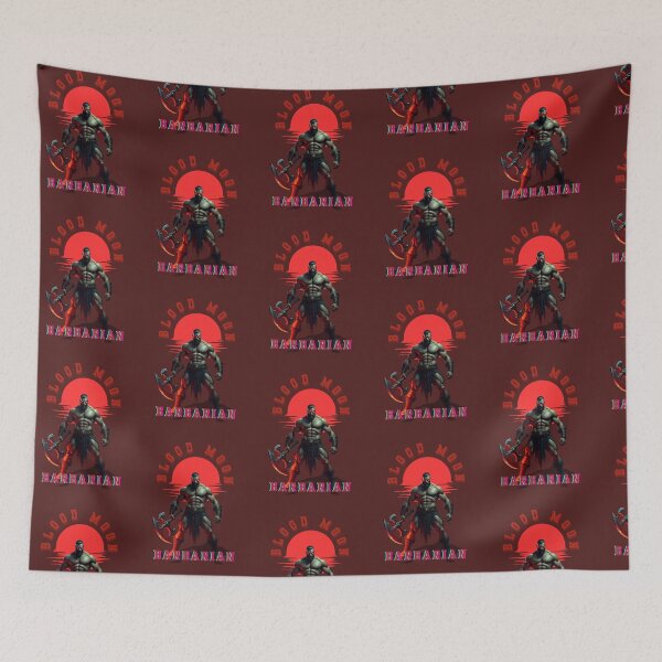 Item preview, Blood Moon Barbarian – Dark Fantasy Horror Warrior Design designed and sold by Trendofashion.