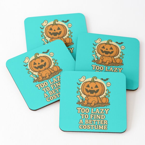 Item preview, Too Lazy To Find Better Costume Pumpkin designed and sold by ArtComixHaven.