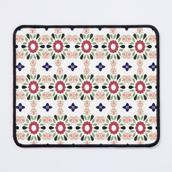 Item preview, “Vintage Lotus Motif Tile Pattern” designed and sold by LSLOOMANDSOUL.