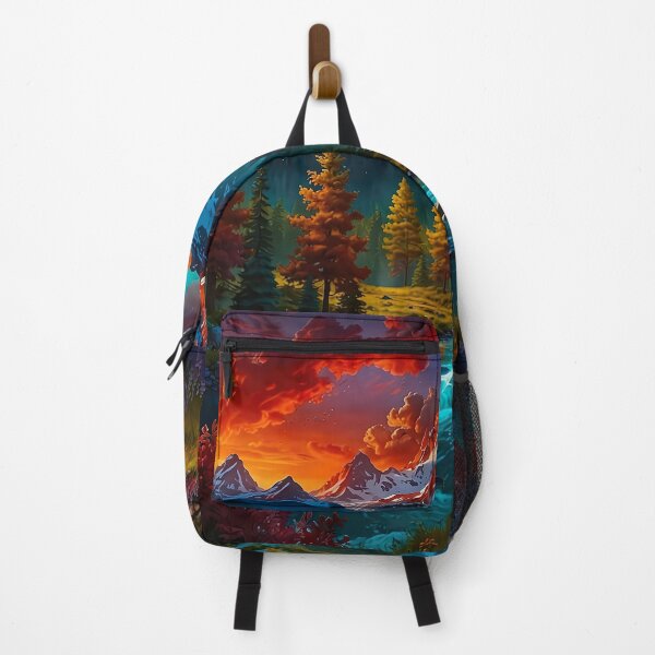 Item preview, The Valley of Blazing Twilight designed and sold by PixelParadies.