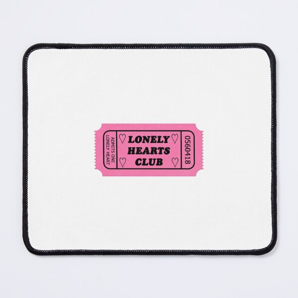 Item preview, Lonely Hearts Club Sticker  designed and sold by Kayleysells.