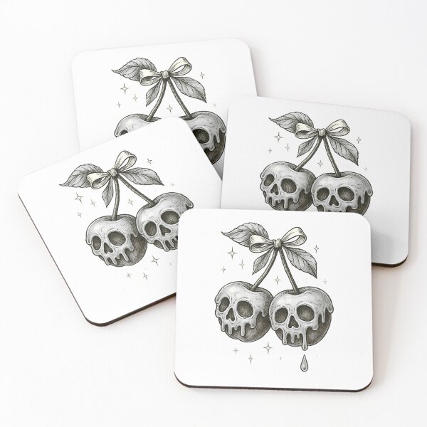Item preview, Noir Poison Apples designed and sold by CursedCharmCo.