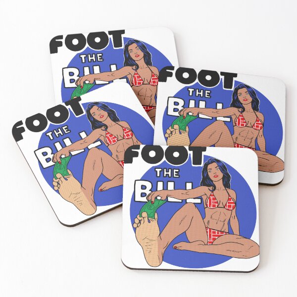 Item preview, Foot The Bill designed and sold by SolefulStickers.