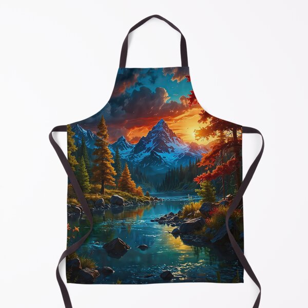 Item preview, The Lake of Evening Glow designed and sold by PixelParadies.