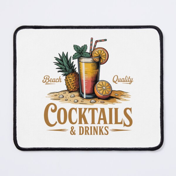 Item preview, Tropical Cocktails & Drinks – Beach Bar  designed and sold by PhilllandArt.