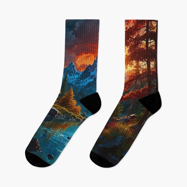 Item preview, The Lake of Evening Glow designed and sold by PixelParadies.