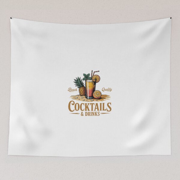 Item preview, Tropical Cocktails & Drinks – Beach Bar  designed and sold by PhilllandArt.