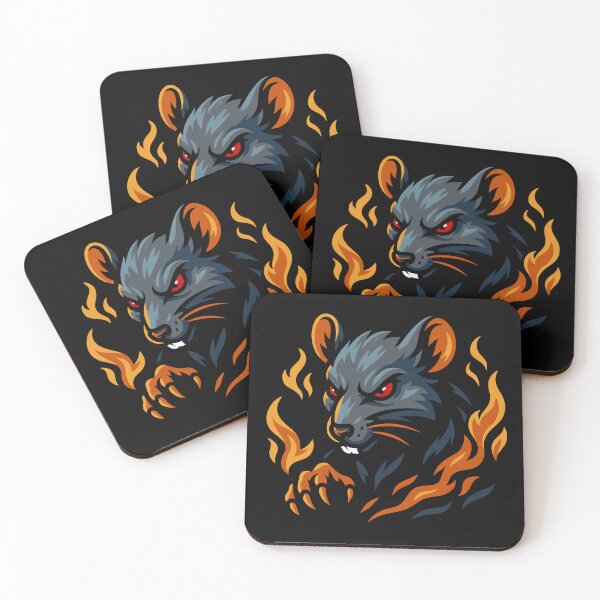 Item preview, Rat – Shadow Claws | Urban Zodiac Mascot designed and sold by Karma Design.